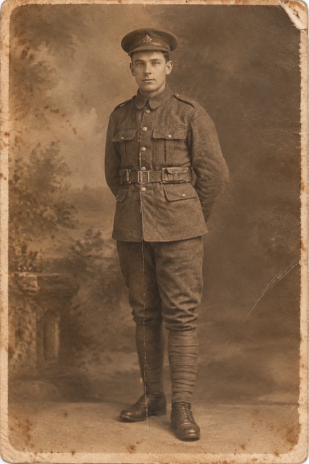 Before — Infantryman, 1916